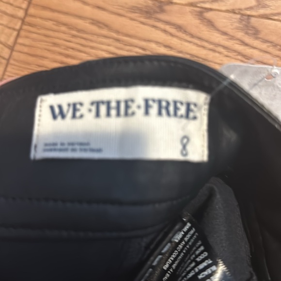 Free people Faux leather skirt - Picture 4 of 8